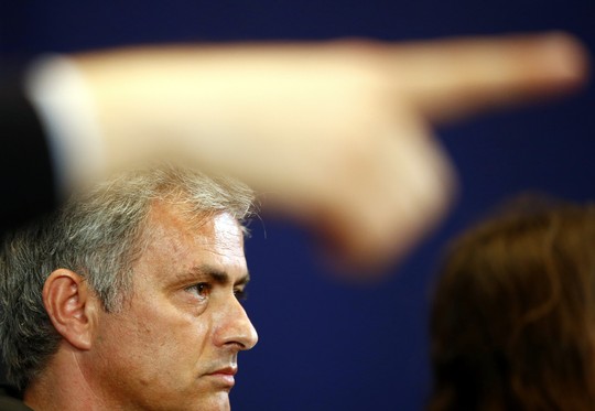 Ông Mourinho tỏ ra kiệm lời trong cuộc họp báo trước trận
