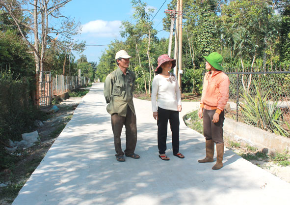 Hội phụ nữ huyện Cư Kuin: Tích cực góp sức xây dựng nông thôn mới