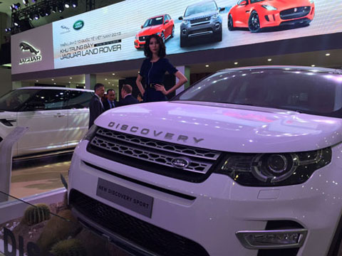Hãng Land Roger trưng bày nhiều mẫu xe mới tại Triển lãm Ô tô quốc tế 2015
