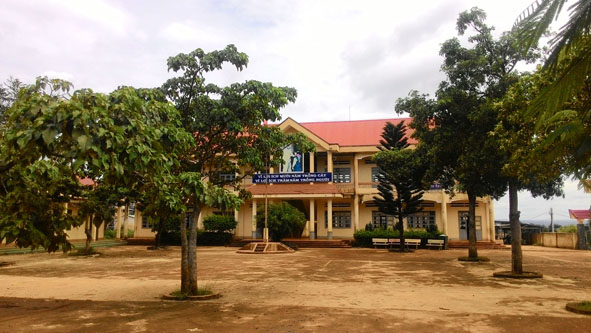 Trường Tiểu học Lê Quý Đôn (phường Bình Tân) được xây dựng  khang trang nhờ nguồn xã hội hóa.