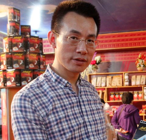 Ông Liang Xiung (doanh nhân tỉnh Quảng Tây,  Trung Quốc).      