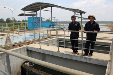 Nhà máy nước Ea Chu Cáp lấy nước từ hồ thủy lợi của Công ty TNHH MTV cà phê Việt Thắng để xử lý cung cấp nước sạch cho TP. Buôn Ma Thuột công suất 5.000 m3/ngày đêm.