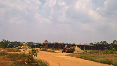 Khu Nghĩa trang nhân dân xã Quảng Tiến (huyện Cư M’gar).  