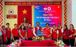 Tỉnh Đắk Lắk vận động hơn 6,389 tỷ đồng ủng hộ nhân dân Cuba