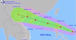 Áp thấp nhiệt đới mạnh lên thành bão Matmo, hướng vào khu vực nào ở nước ta?
