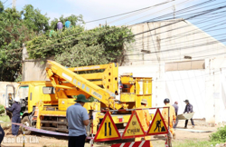 Cưỡng chế thu hồi đất thực hiện dự án mở rộng đường Phan Huy Chú