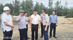 Phó Chủ tịch UBND tỉnh Trương Công Thái kiểm tra tình hình thực hiện Tuyến đường bộ ven biển tỉnh