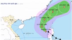 Fung Wong giật cấp 16 vào Biển Đông, trở thành cơn bão số 14
