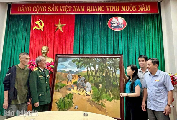 Chuyện về một bức tranh sơn dầu