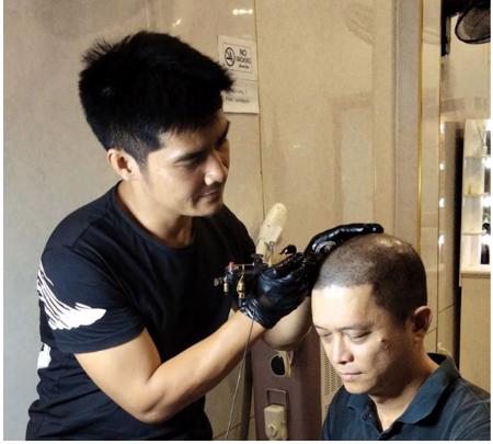 Xăm chân tóc: Giải pháp thẩm mỹ không dao kéo dành cho cả nam và nữ