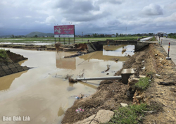 Mưa lũ khiến hệ thống thủy nông Đồng Cam bị sạt lở, bồi lấp, hư hỏng nặng