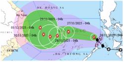 Biển Đông đón bão số 15, hướng di chuyển phức tạp