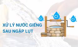  Xử lý nước giếng sau bão lụt