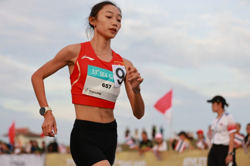 Vận động viên Đắk Lắk Thái Thị Kim Ngân xếp thứ 4 chung cuộc, nội dung đi bộ 20km