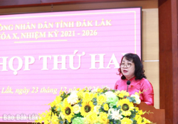 Khai mạc Kỳ họp thứ Hai HĐND tỉnh Đắk Lắk khóa X, nhiệm kỳ 2021-2026