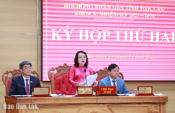 Kỳ họp thứ Hai, HĐND tỉnh khóa X, nhiệm kỳ 2021-2026: 12/16 chỉ tiêu năm 2025 đạt và vượt kế hoạch