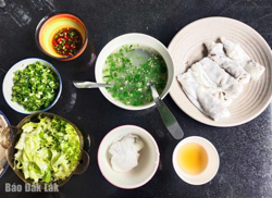 Bánh ướt đậm vị quê nhà