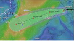 Áp thấp nhiệt đới giật cấp 8 vào Biển Đông hôm nay 8-12