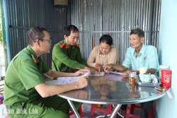 Công an huyện Ea Súp: Triển khai hiệu quả nhiều biện pháp đấu tranh với các loại tội phạm dịp Tết