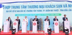 Khởi công dự án Tổ hợp trung tâm thương mại, khách sạn và nhà ở tại số 02 đường Mai Hắc Đế