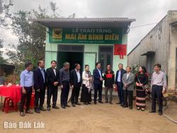 Phân bổ 1,4 tỷ đồng hỗ trợ xây dựng nhà Đại đoàn kết tại thị xã Buôn Hồ và huyện Krông Ana