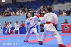Đội tuyển karate xuất quân, tranh tài tại Giải vô địch Karate quốc gia khu vực miền Trung, Tây Nguyên