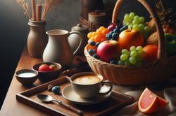 Thêm lý do để uống cà phê và ăn trái cây hàng ngày