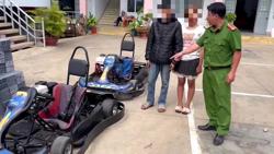 Nhóm thiếu niên trộm cắp 2 xe đua trị giá 130 triệu đồng