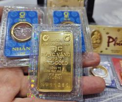 Sáng 28-3, giá vàng miếng SJC, vàng nhẫn lên đỉnh kỷ lục mới