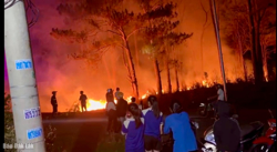 Kịp thời dập tắt đám cháy lớn tại huyện Krông Búk