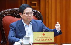 Thủ tướng chủ trì họp về việc Mỹ áp thuế 46% với hàng hoá Việt Nam