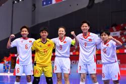 Futsal nữ Việt Nam tiến sát vé World Cup