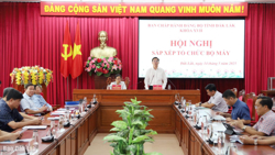 Thống nhất Đề án về sắp xếp tổ chức bộ máy cơ sở