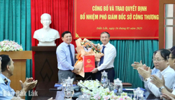 Tiếp nhận, bổ nhiệm ông Mai Mạnh Toàn giữ chức Phó Giám đốc Sở Công Thương