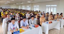 Kỳ sát hạch lái xe đầu tiên do Công an tỉnh Đắk Lắk tổ chức