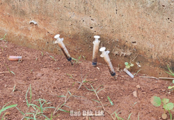 Người nghiện tụ tập sử dụng ma túy tại căn nhà đang xây dựng dở dang