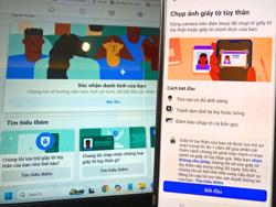 Xác thực tài khoản sẽ không cần căn cước