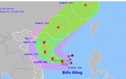 Bão số 1 mạnh cấp 8, giật cấp 10 trên Biển Đông, có thể mạnh thêm
