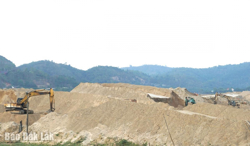 Vì sao giá cát xây dựng “nhảy múa”?