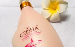 Thu hồi, tiêu hủy lô sữa tắm Geisha không đạt chất lượng