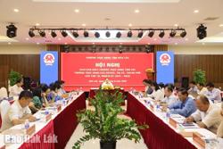 Giao ban giữa Thường trực HĐND tỉnh với Thường trực HĐND các huyện, thị xã, thành phố lần thứ Tư