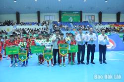 Giải bóng đá Nhi đồng toàn quốc, vòng loại bảng Đắk Lắk: Chủ nhà giành 3 điểm trọn vẹn trong trận ra quân