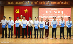 Công bố các quyết định về tổ chức bộ máy và nhân sự của Văn phòng UBND tỉnh Đắk Lắk