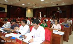 Thành viên UBND tỉnh thông qua nhiều dự thảo nghị quyết quan trọng