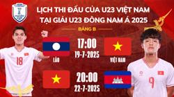 Giải U23 Đông Nam Á 2025: Khởi động ở bảng A