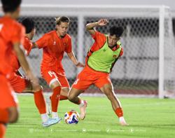 Đội tuyển U23 Việt Nam rèn giũa lối chơi, chuẩn bị đấu U23 Lào