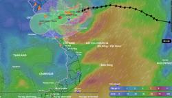 Bão số 3 (Wipha) giật cấp 12, cách Quảng Ninh 120 km