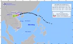 Bão số 3 đổ bộ đất liền, gió giật cấp 11
