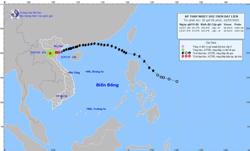 Bão số 3 suy yếu thành áp thấp nhiệt đới