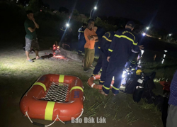 Hai cháu bé tử vong thương tâm dưới lòng hồ Ea Kar